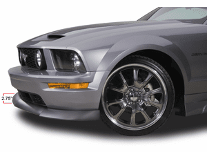 05-09 Mustang GT Type 2 Chin Spoiler