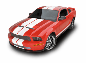 05-09 Mustang Heat Extractor Hood