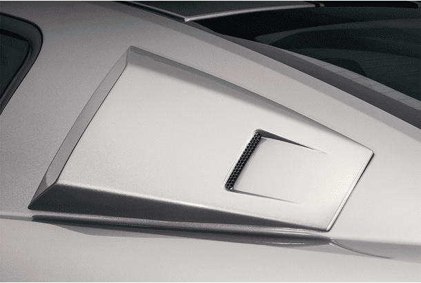 05-14 Mustang Eleanor Style Window Louvers with rear screened vent