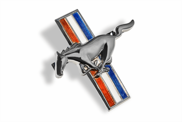 05-14 Mustang Running Horse Grille Emblem