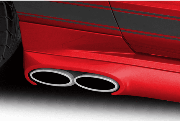 10-12 GT500 Side Exhaust Kit