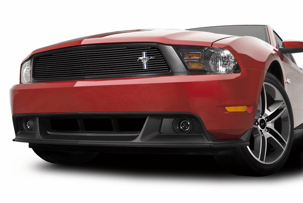 10-12 Mustang GT/CS Chin Spoiler & Upper Billet Grille Combo