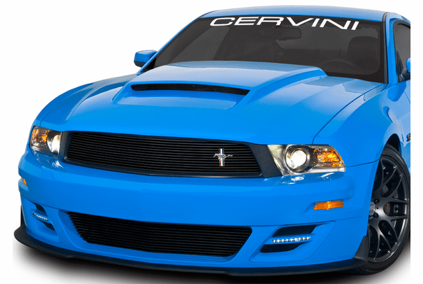 10-12 Mustang GT Upper Billet Grille w/ Running Horse Emblem