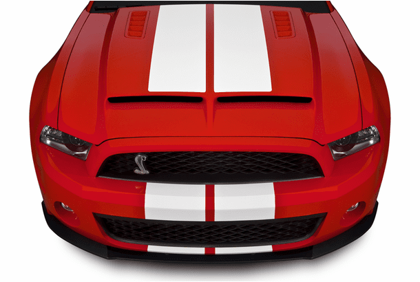 10-14 GT500 Type IV Ram Air Hood Stripes