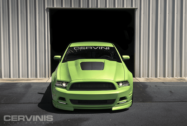 13-14 Mustang GT500 Style Heat Extractor Hood