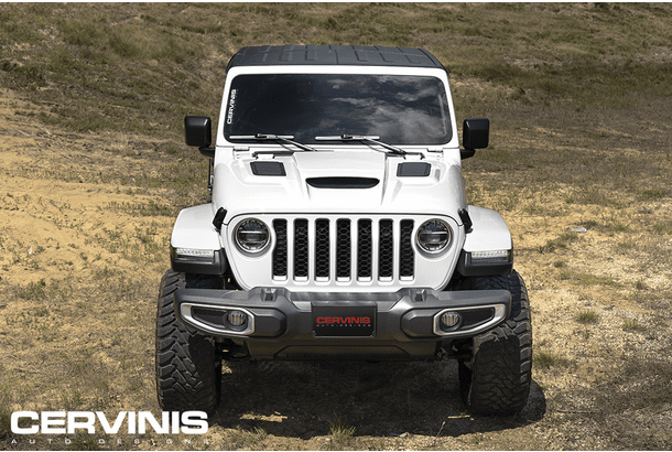 18-24 Wrangler/Gladiator JL Stalker Hood w/side Louvers