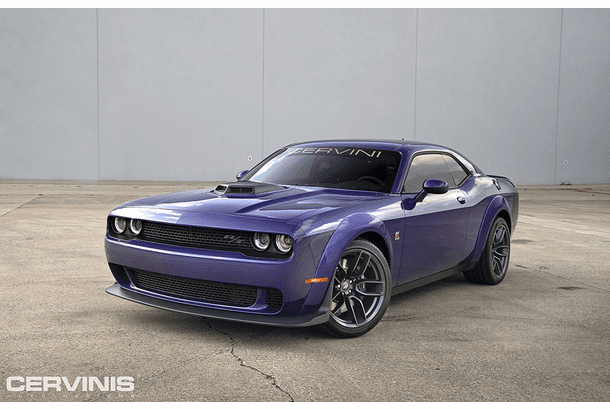 2008-2023 Challenger R/T & SRT8 Shaker Hood Kit - Matte Black Scoop