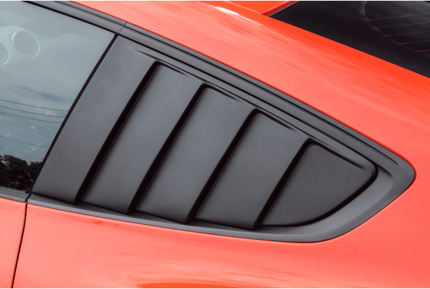 2015-2023 Mustang Quarter Window Louvers