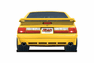 87-93 Mustang SLN Rear Valance