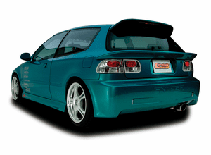 92-95 Civic Wrap Around Hatchback Spoiler