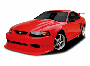 99-04 Mustang Cobra R (2000 Style) Hood
