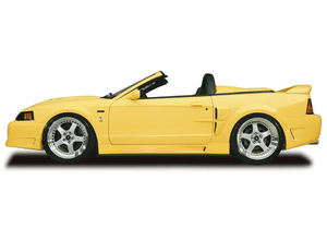 99-04 Mustang Stalker Side Skirts